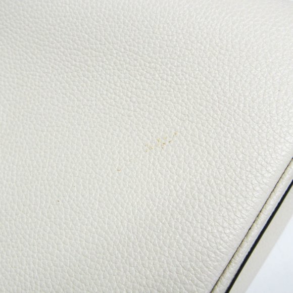 GUCCI White Leather Shoulder Bag - Picture 7 of 15